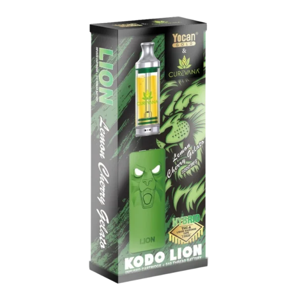 Lemon Cherry Gelato Yocan Lion Kit | 3g | Indica | Curevana