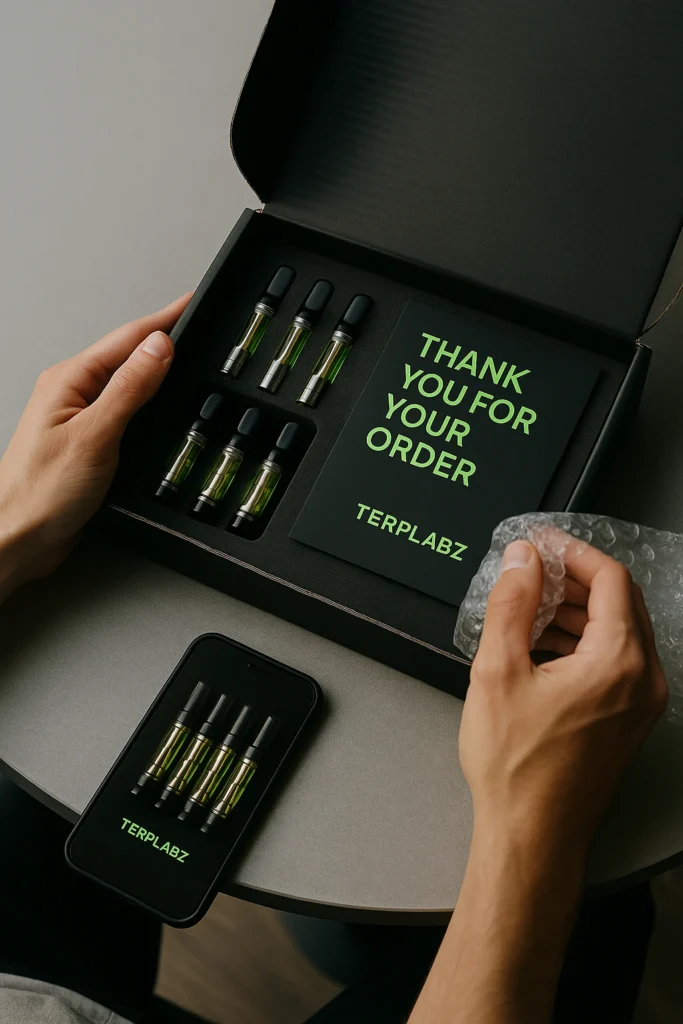Info 3 Unboxing TERPLABZ Vape Cartridge