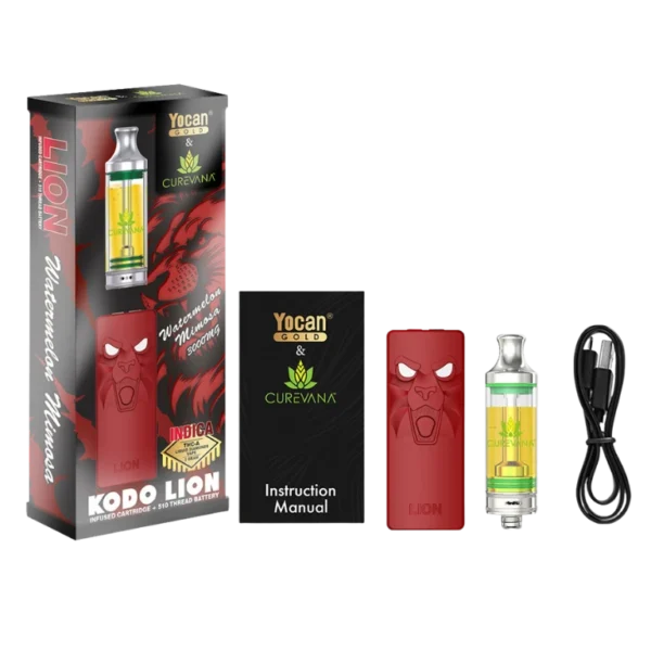 Watermelon Mimosa Yocan Lion Kit | 3g | Indica | Curevana - Image 2