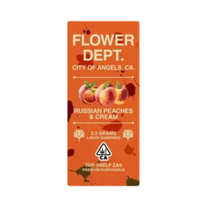 Russian Peaches & Cream | 2,5g | Hybrid | Flower Dept