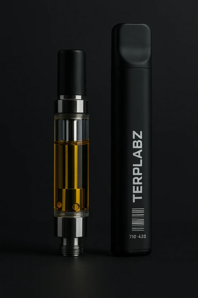 What Are Terpenes? 3 THC cart and disposable next to each other