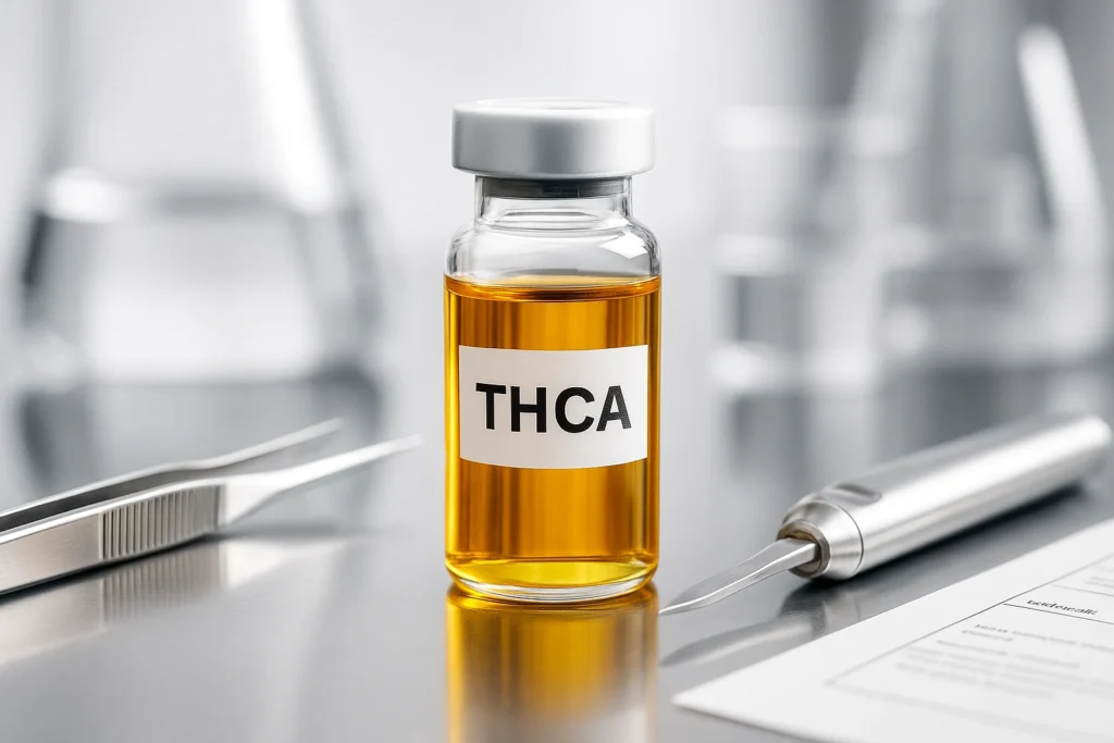 What is THCA? 3 thca lab results COA