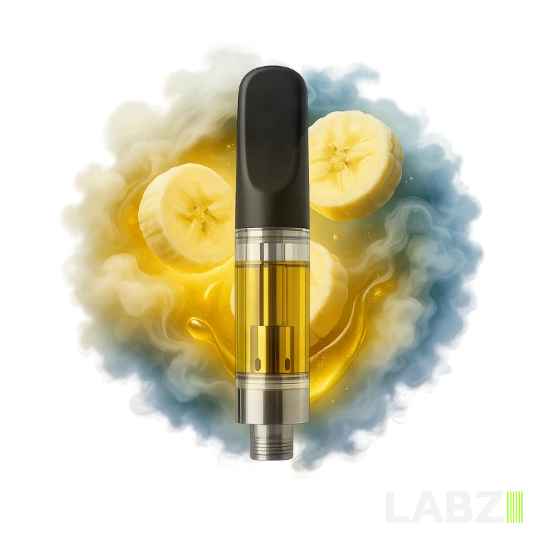 Sleep Improvement | Banana Labz | 1ml cartridge | CBN/HHC | Indica 3 Sleep Improvement | Banana Labz | 1ml cartridge | CBN/HHC | Indica